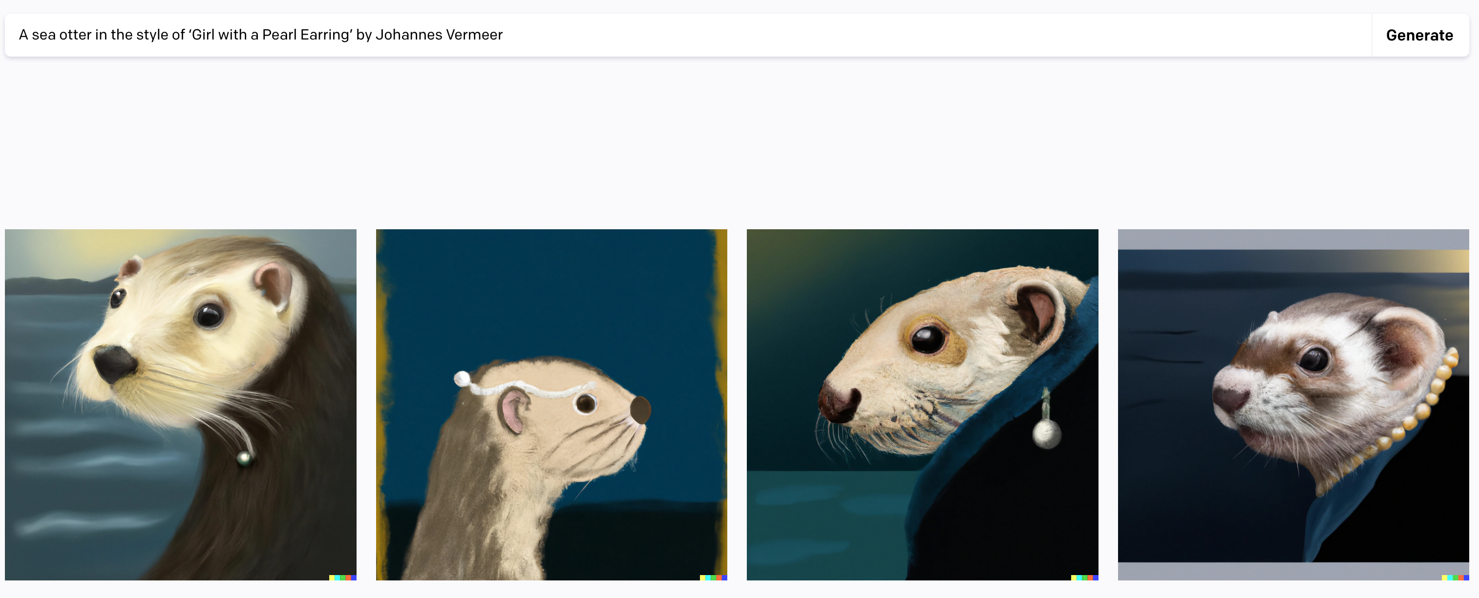DALL-E Bilder mit Otter