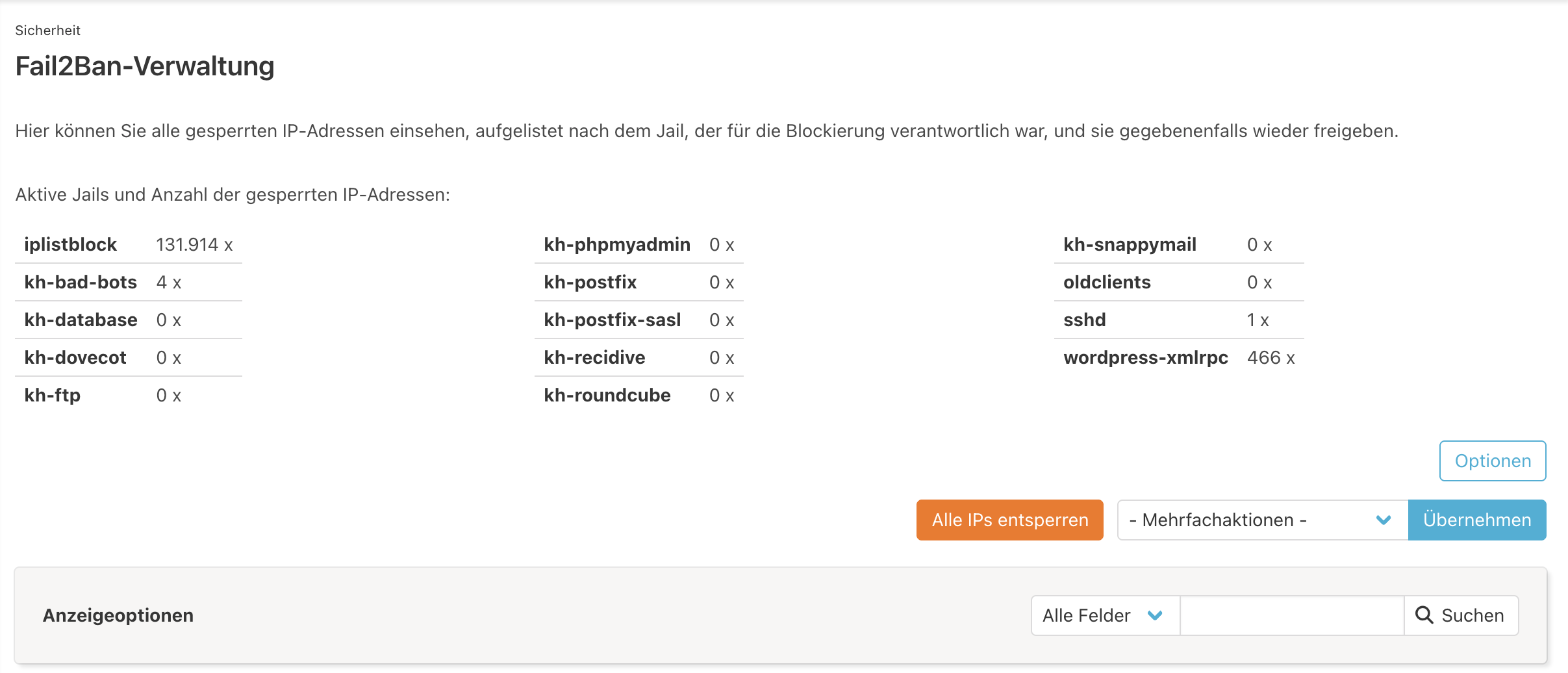 Fail2Ban Verwaltung Reseller gn2